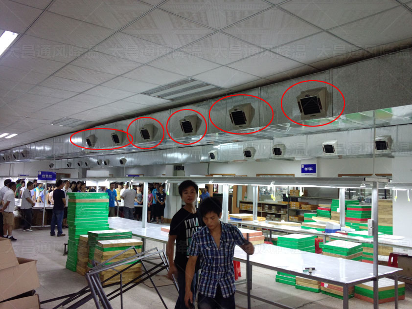 環保空調加強廠房車間通風降溫 消除悶熱難題