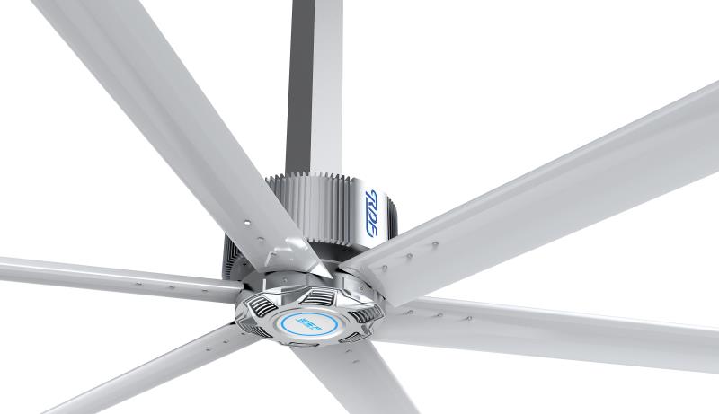 永磁工業大風扇 一款全新的大型廠房通風降溫設備