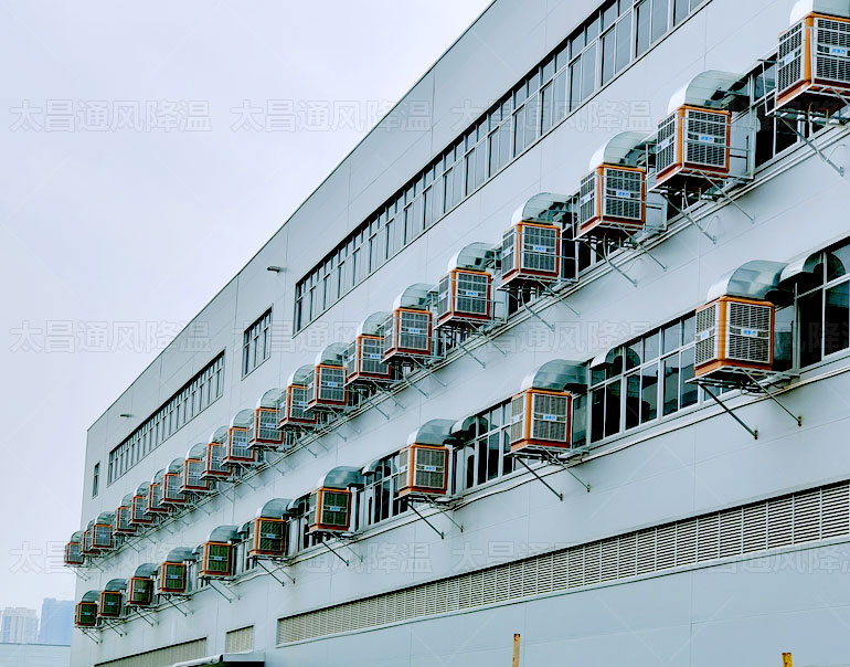 大型廠房降溫，還得使用環?？照{讓你意想不到的效果