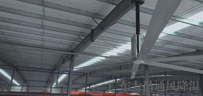 工業大風扇在高溫車間通風降溫效果好嗎？