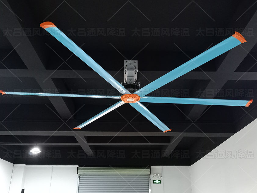 密稀土永磁工業大風扇的應用效果與優勢特點