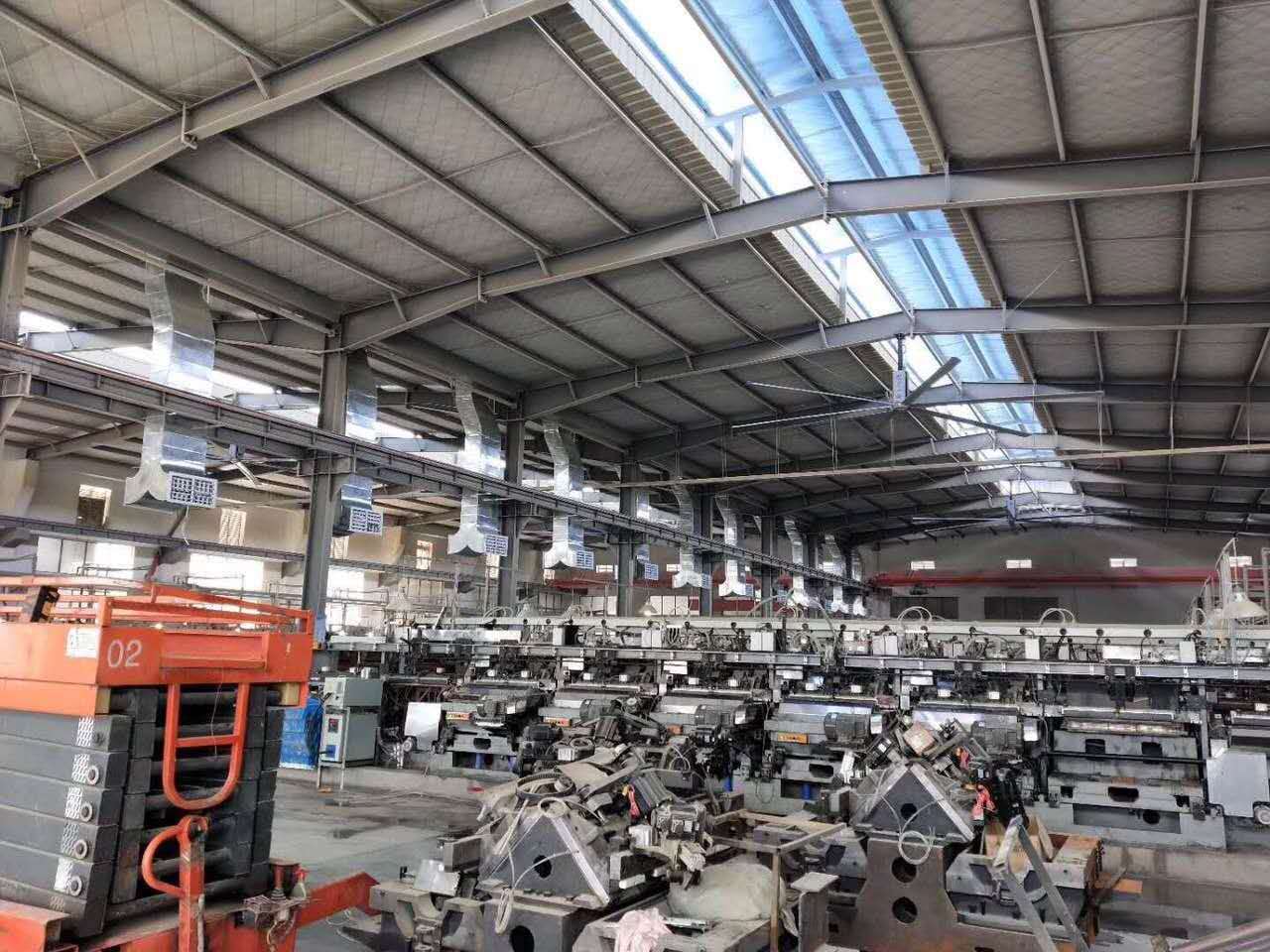 大型廠房車間為什么更適合安裝工業大風扇