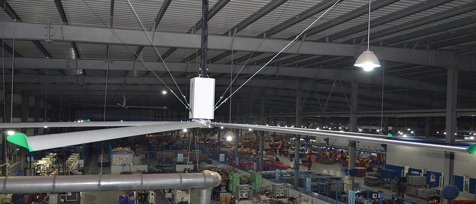 工業大風扇安裝注意事項