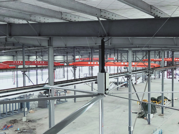 大型工業風扇降溫案例