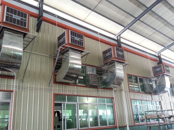 印刷廠通風降溫設備