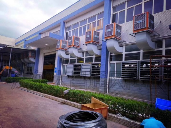 東莞車間降溫比較適合安裝工業環?？照{