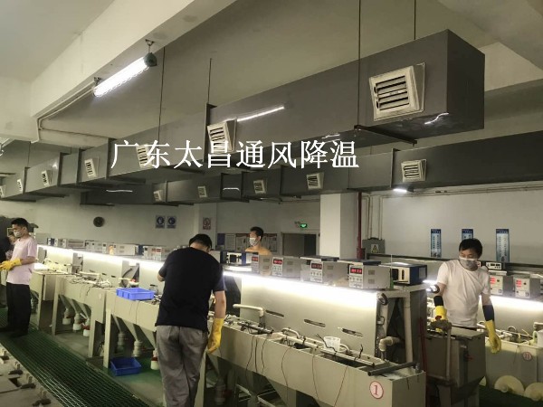 電鍍廠降溫用環保空調解決方案